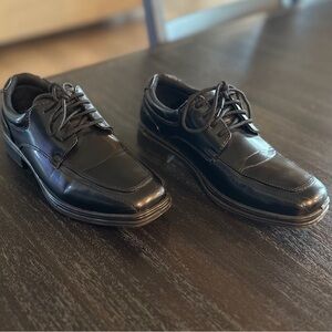 Deer Stags Boys 3 Black Dress Shoes
